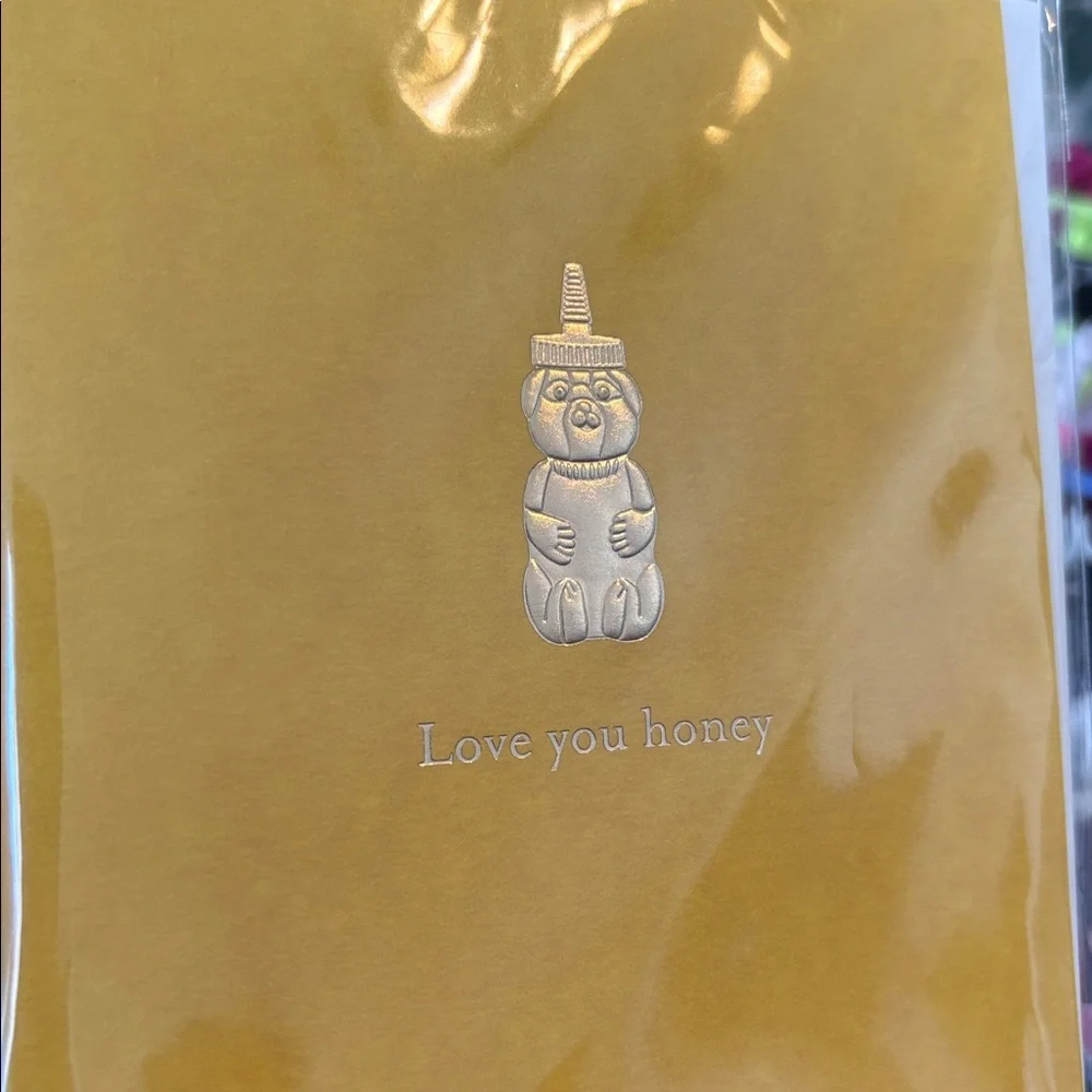 🆕Papyrus “Love You Honey” Romantic Greeting Card